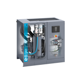 Thumbnail of GA 30 atlas copco rotary screw oil injected air compressor cutaway showing internals